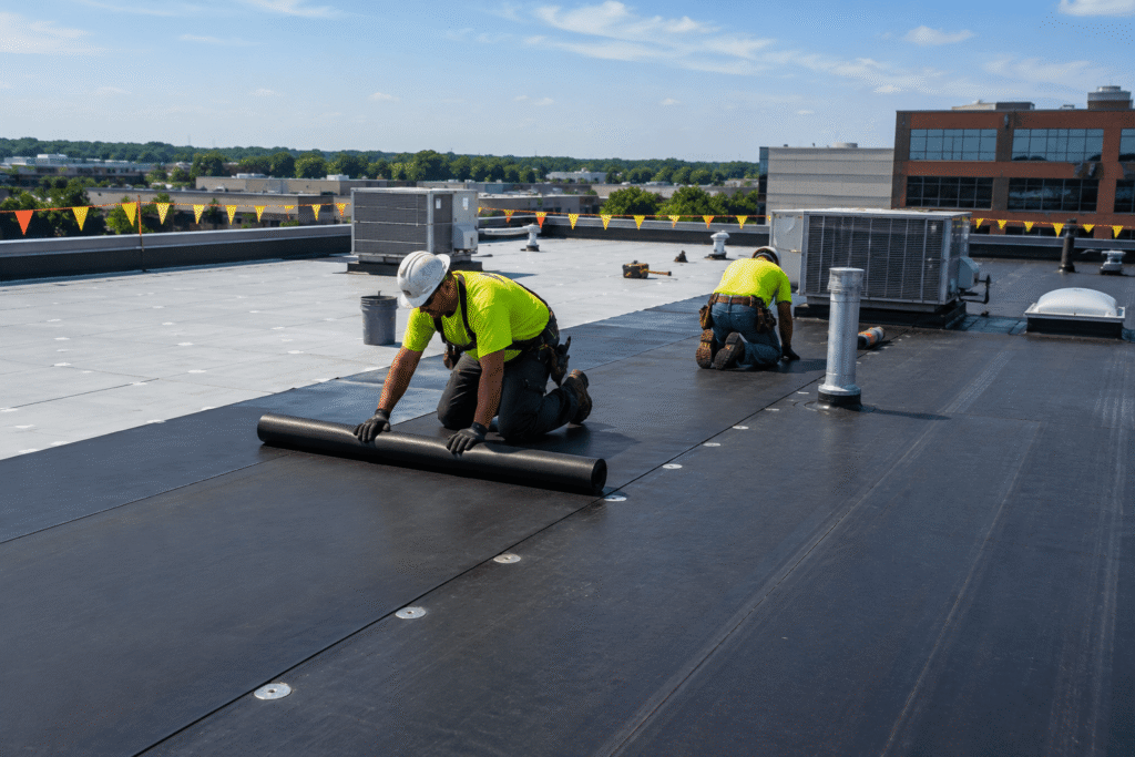 Commercial Roofing​ Replace Your Roof Albany